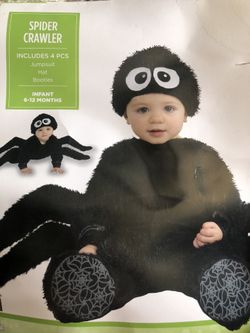 Spider crawler 6-13months used one time