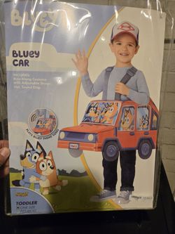 Bluey Car Halloween Toddler One Size Costume