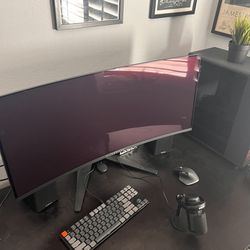 Alienware QD-OLED Ultrawide 1440p 165hz HDR Monitor