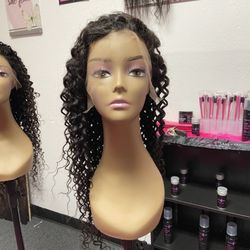 HD Lace Deepcurly Frontal Wig
