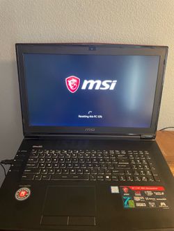 MSI GT72VR 7RD Dominator Gaming Laptop 17.3" Intel i7 GTX 1060 SSD Black