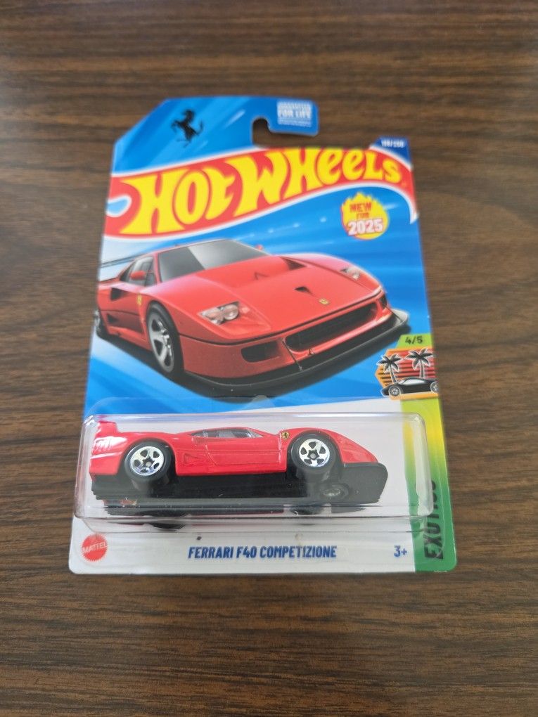 Hotwheels FERRARI F40 COMPETIZIONE