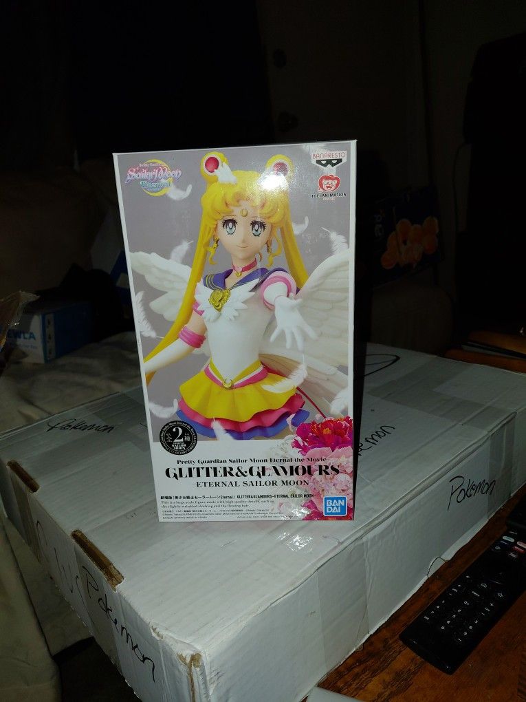 Sailor Moon Glitter And Glamorous Figure Brand New Sealed Box
