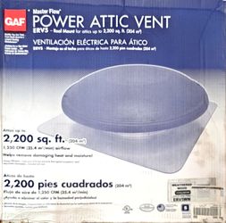 Roof-mounted electric exhaust fan