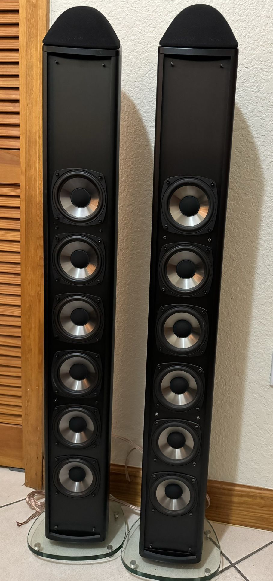 Mirage Omnisat V2 FS Floorstanding Tower Speakers [Pair] Black