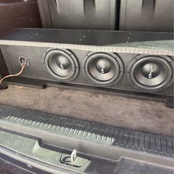 SUV subwoofer box