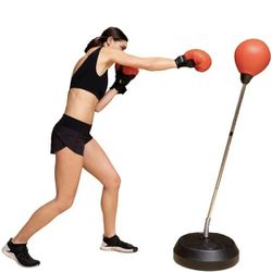Protocol punching bag with stand | For Adults & Kids | Punching bag with stand