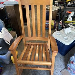 Solid Wood Rocking Chair