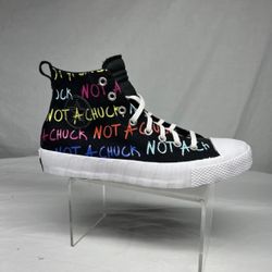 Converse Untitl3d High Not A Chuck Black Yellow Blue White