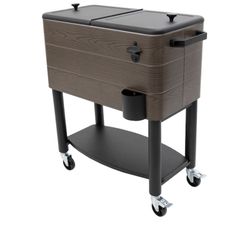 Rolling Patio Cooler Ice Chest