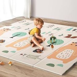 Baby Playmat Play Mat Foam Folding - Large