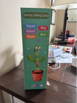 Dancing talking cactus