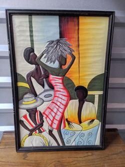 Carribian wood art