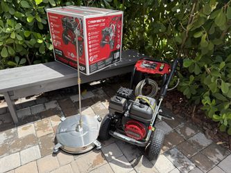 🔥 TroyBilt 3400PSI 2.3GPM Pressure Washer + Surface Cleaner 3YR WRNTY