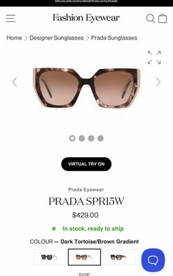 Original PRADA Sun Glasses