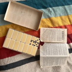 Antique Marble like Dominoes 