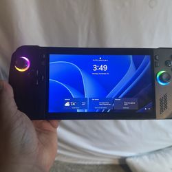 ROG Ally X And Connection Device 