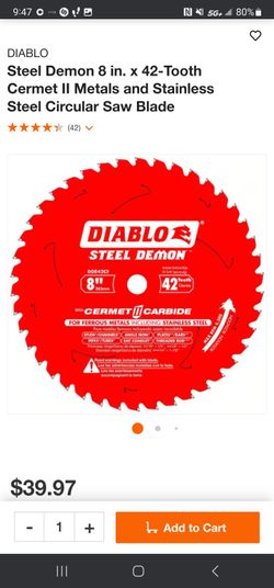 Diablo 8" New Blade