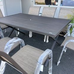 9 Pcs New Patio Table Set 