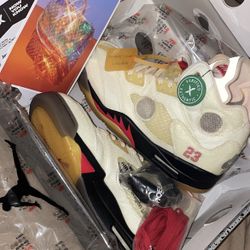 Jordan Offwhite 5s