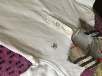 Infant Burberry shirt