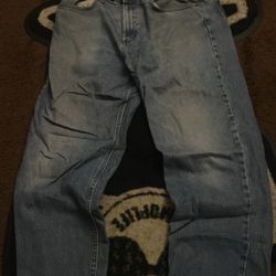 acid wash baggy jeans 