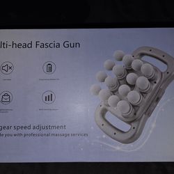 Relief pro multi head fascia massage gun
