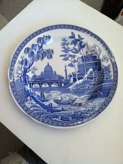 The Spode Blue Room Collection ROME Edition Collector's 11" Made in England Bone China Plate