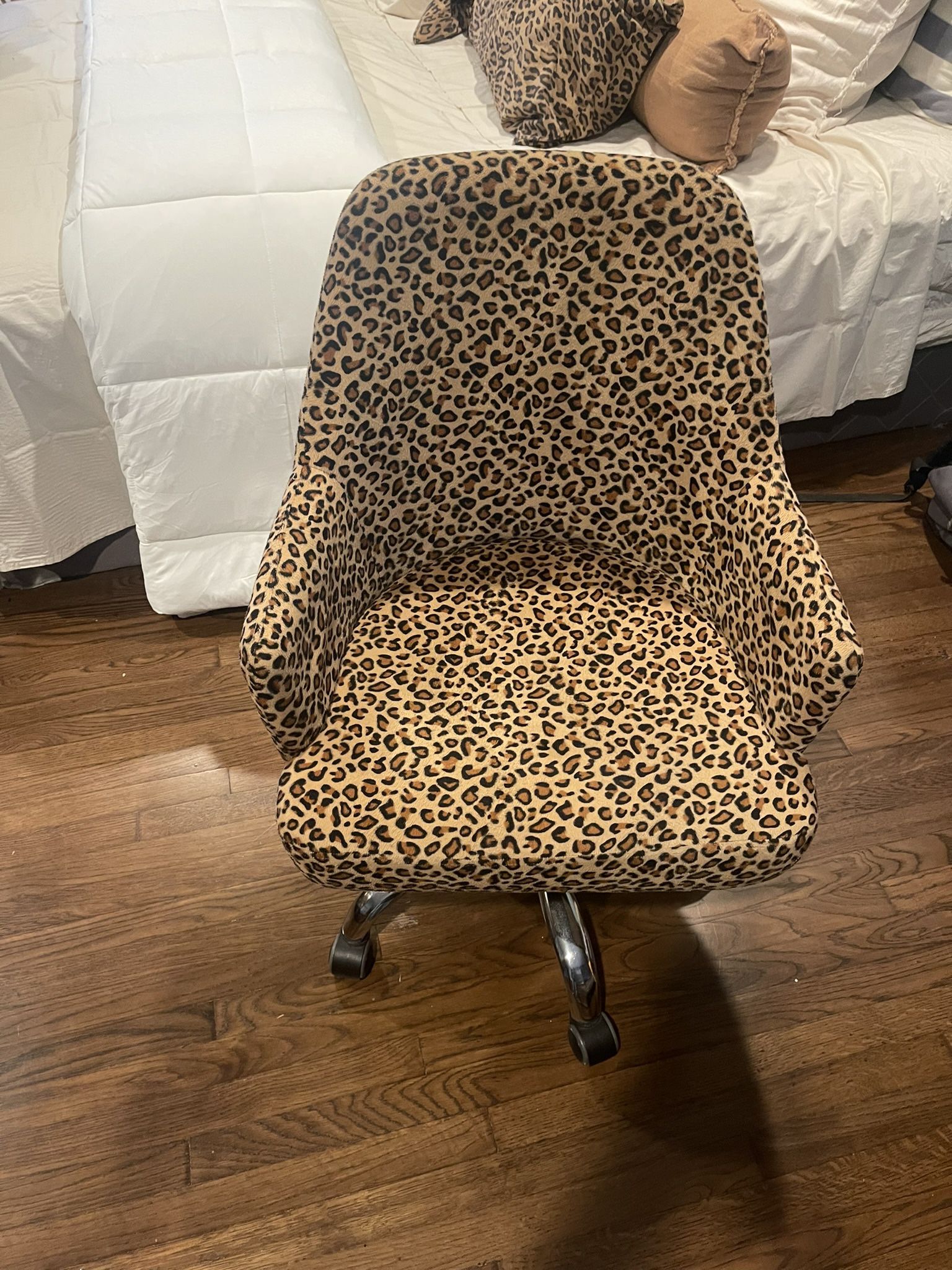 Leopard Animal Print Desk Chair 