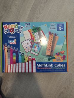 Number Blocks 11-20 Mathlink cubes