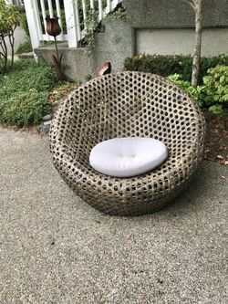 West elm best sale nest chair