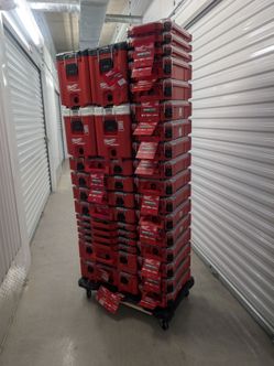 Bulk Milwaukee Packout Mix Sets: Compact Boxes, Organizers, Coolers & Large Wall Plate