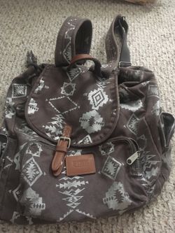Pink backpack