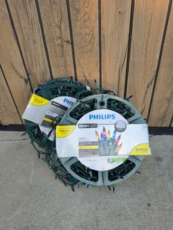 Phillips Heavy Duty mini string lights on reel-new