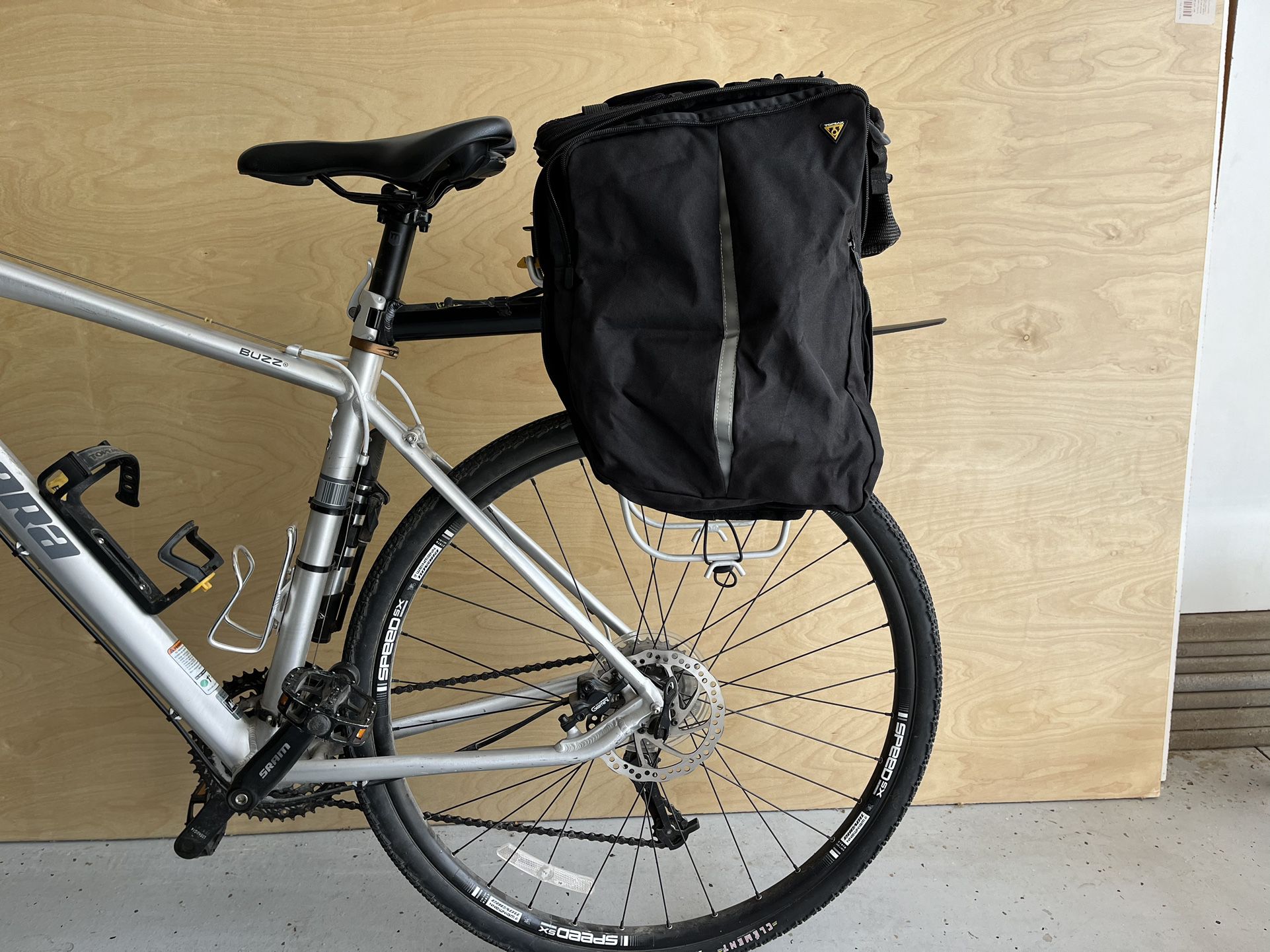 Bicycle Panier rack with Companion Trunk Bag