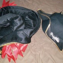 Adult Pirate Hat - Gasparilla Halloween Costume - (2) Available