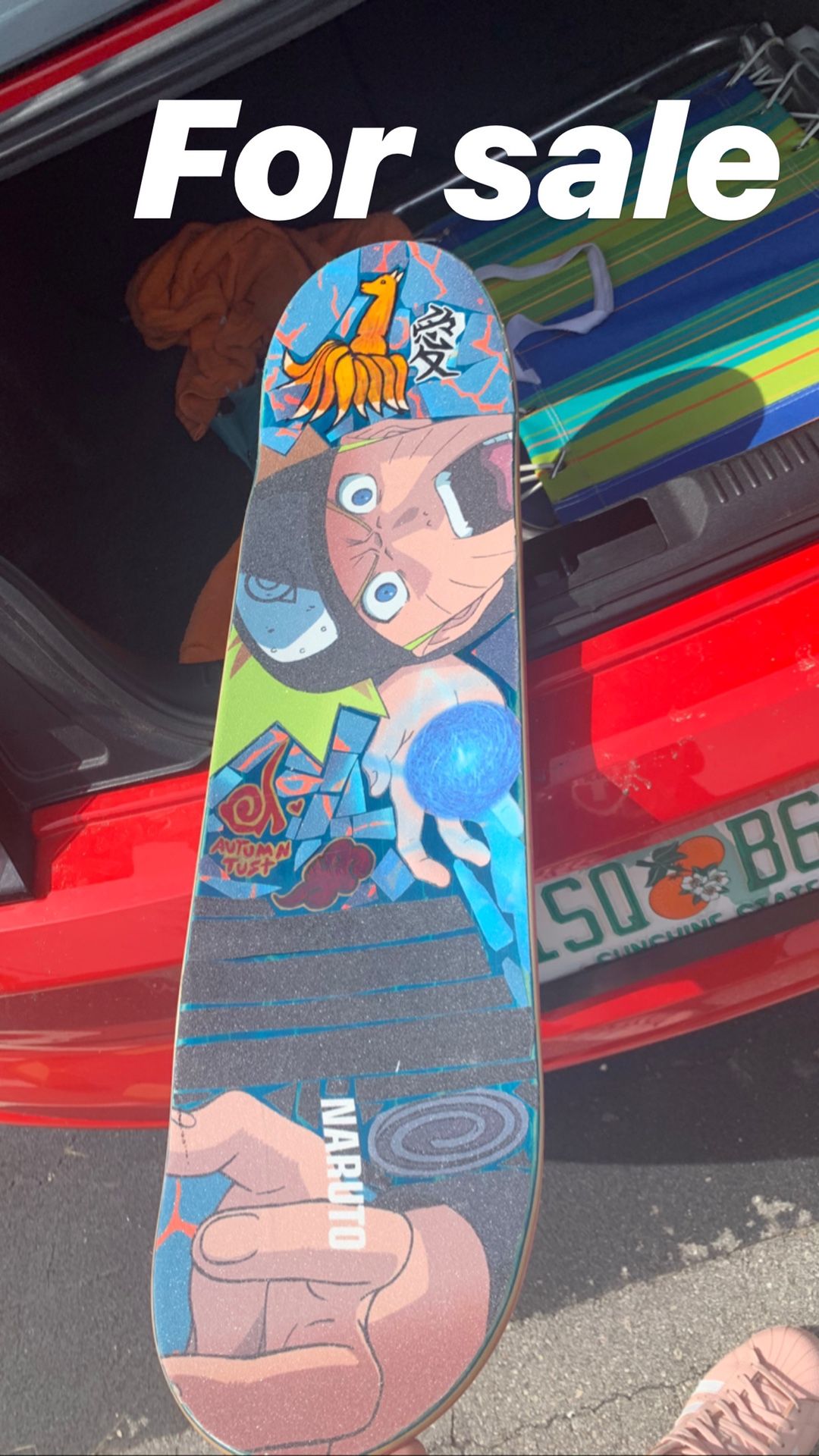 New skateboard deck