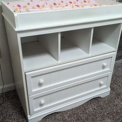 Diaper Changing Table Dresser 
