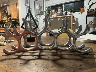 Vintage MCM Table Top Wine Rack Michael Noll