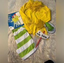 Adults green eggs and ham costume