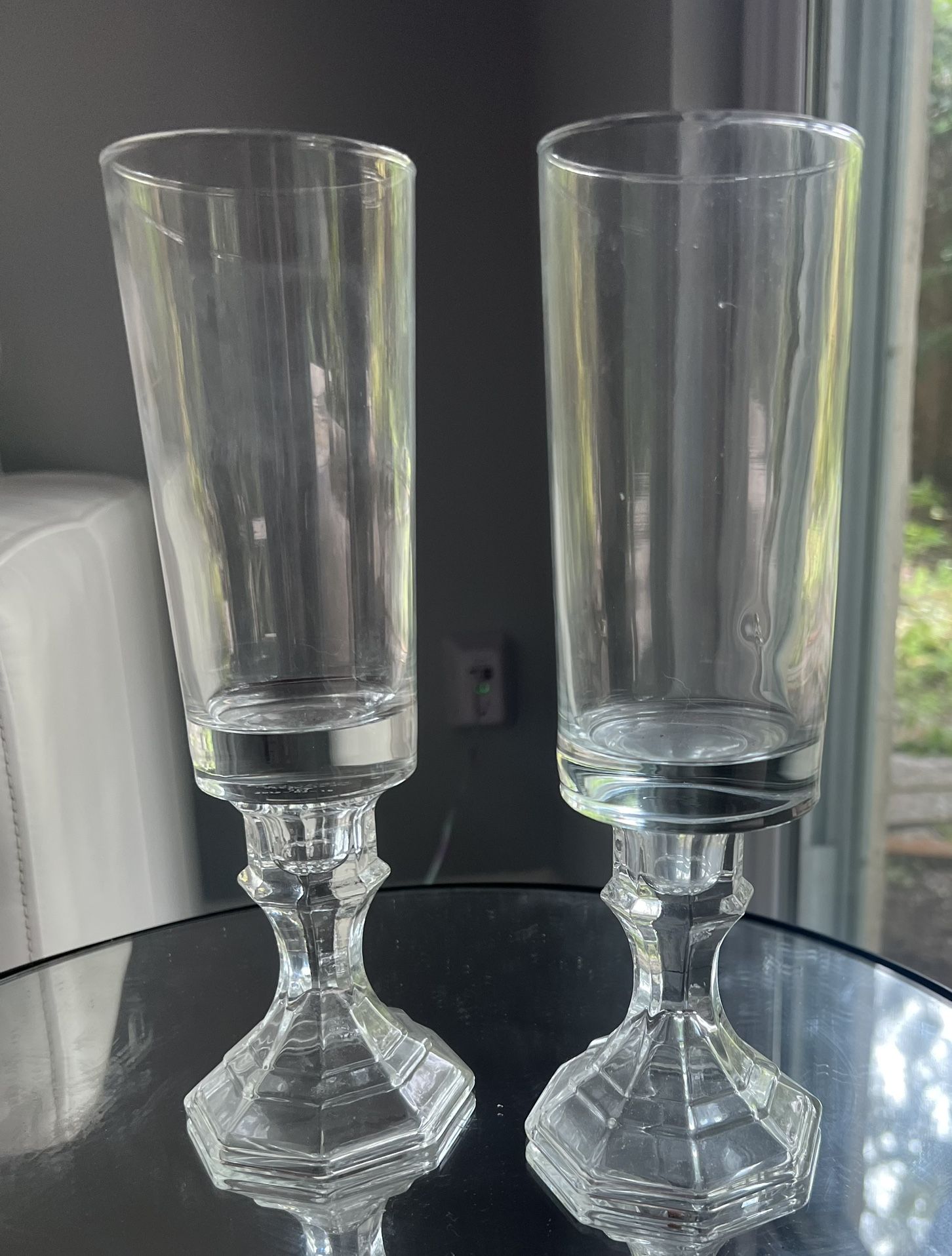 Long, Stem Goblet Candle Holder 