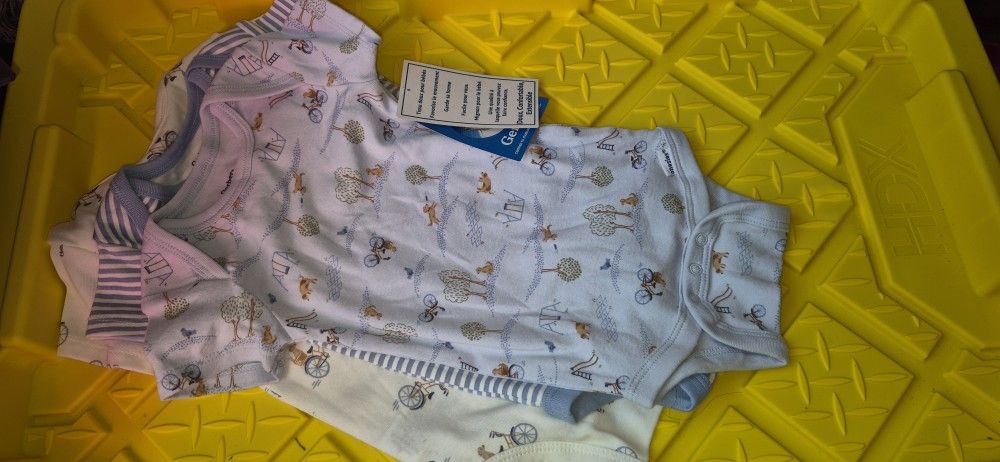 New 6/9 Months Baby Onsies