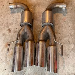 Light and pipes for Mustang 2015 to 2022