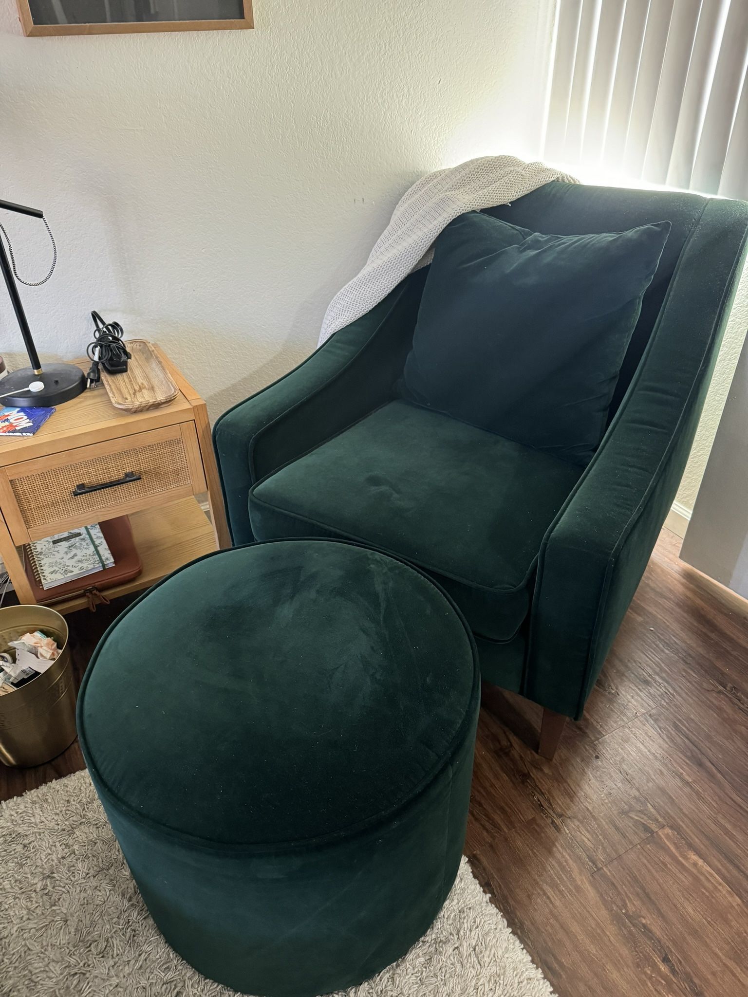 Chair And Ottoman