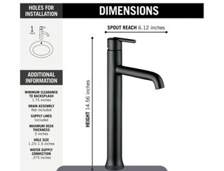 Delta Trinsic Single Hole Faucet