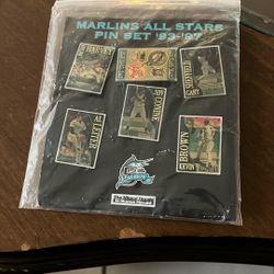 Pins Marlins All Stars ‘93-‘97
