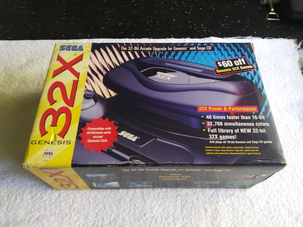 Sega 32x EMPTY BOX