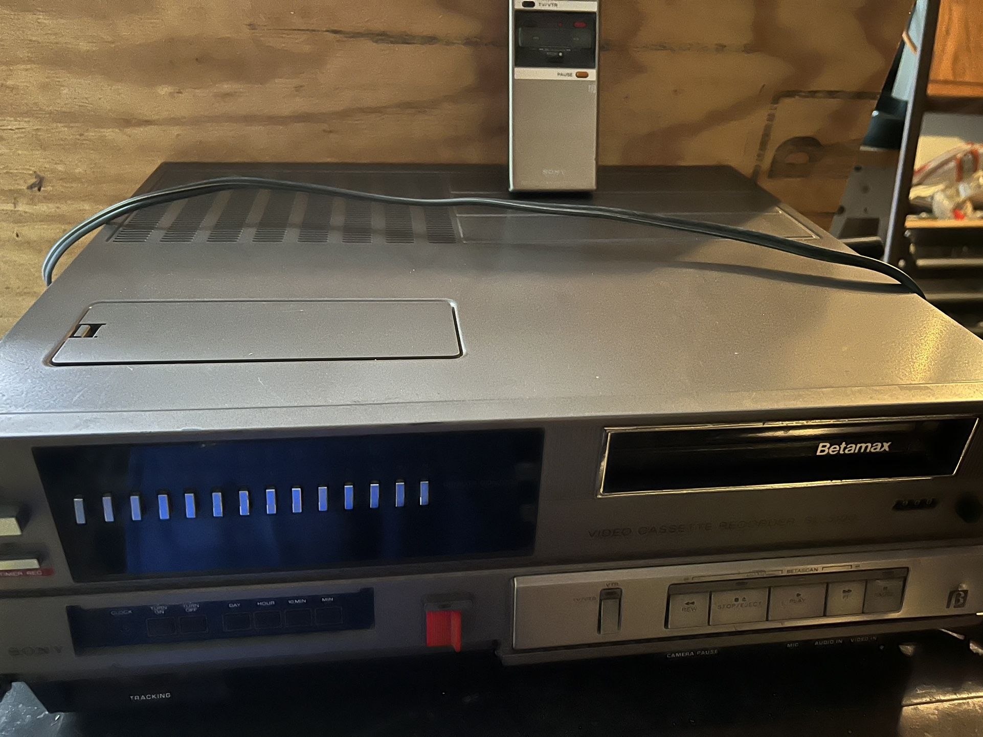 Sony Betamax Tape Player