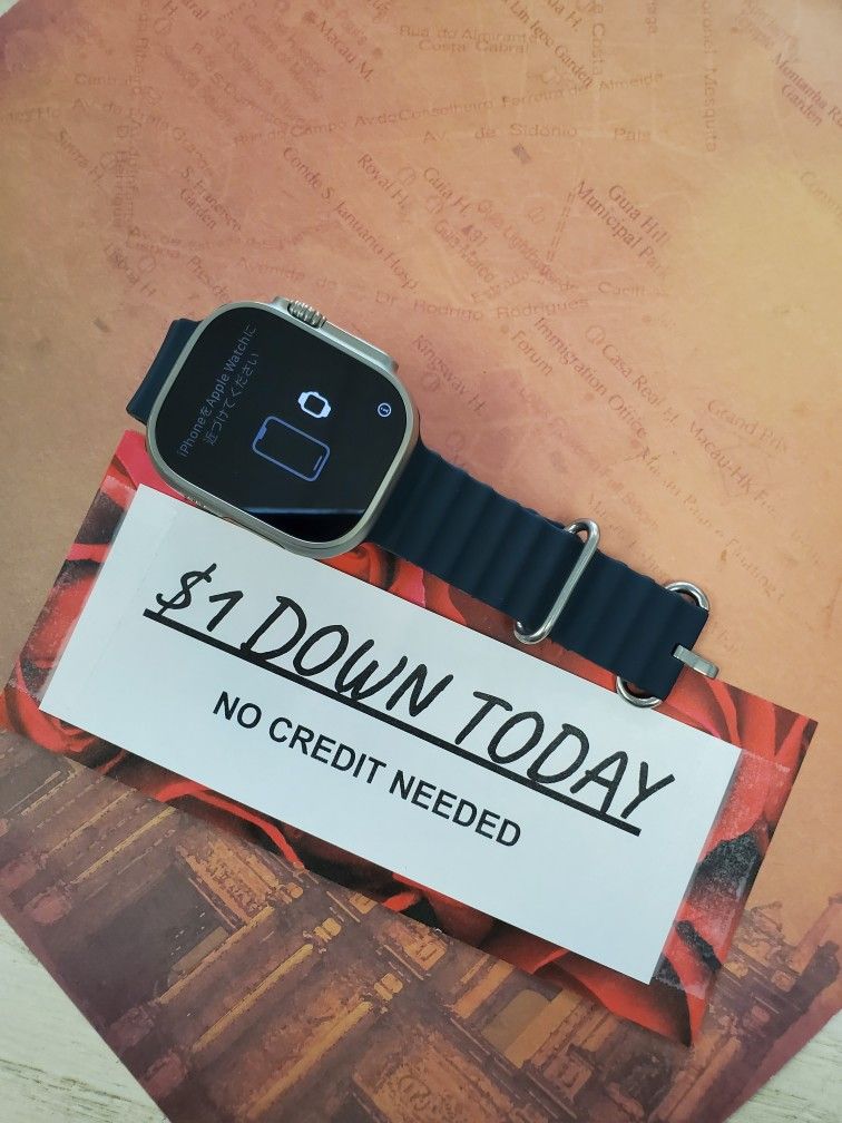 Apple Watch Ultra 49mm LTE + GPS - $1 DOWN TODAY, NO CREDIT NEEDED