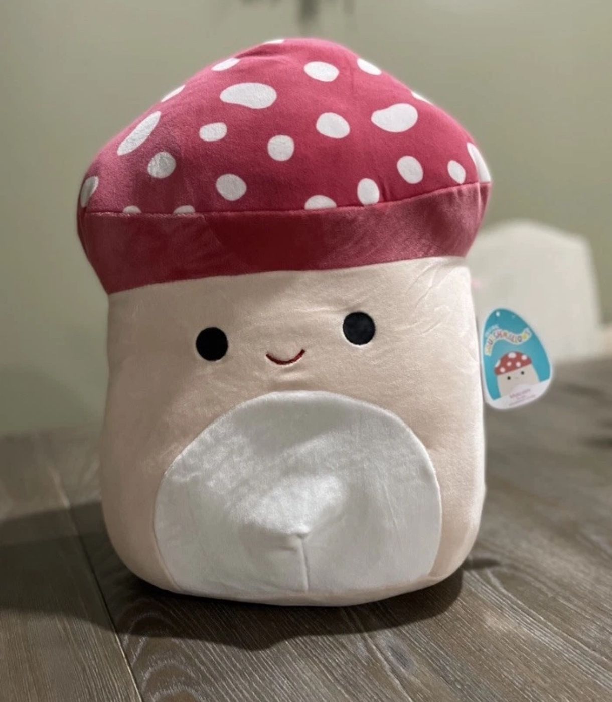 Squishmallows Malcolm Mushroom Flower Top 16" NWT Special Edition Squish-mallow